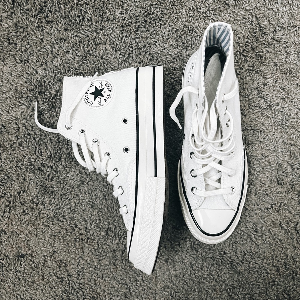 NWT White Converse All-Star High-tops